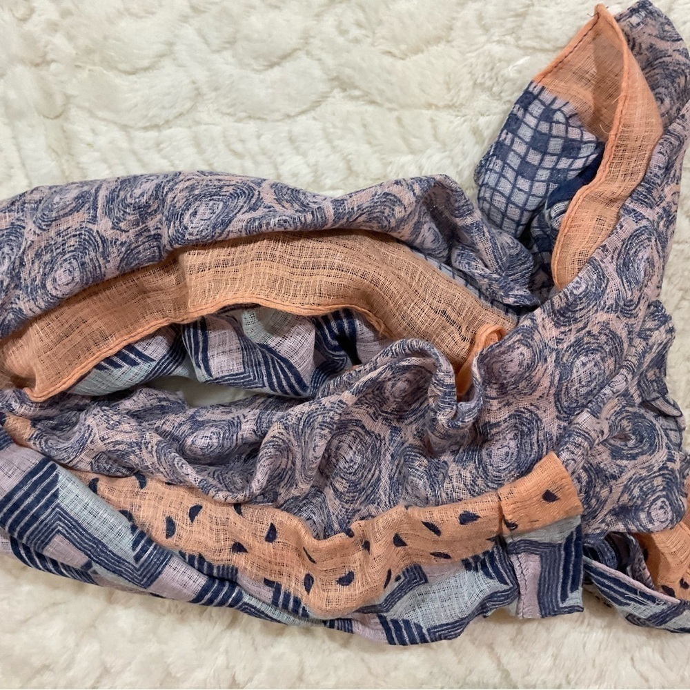 BCBGGeneration Multicolored Print Scarf - Picture 2 of 7